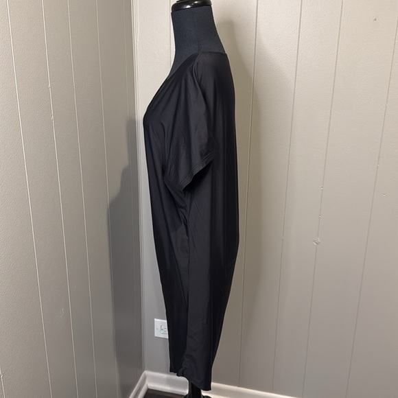 Athleta Women’s Small Asymmetrical Sunlover Hilo UPF Dress Black Outdoor - Picture 5 of 9